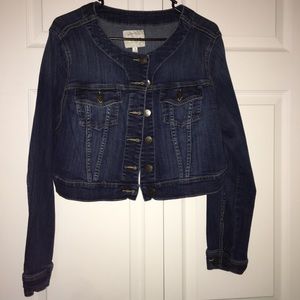 Torrid no color denim jean jacket